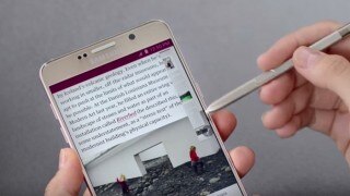 Samsung Galaxy Note 5: How to use the new S Pen and Entertainment features of the phablet