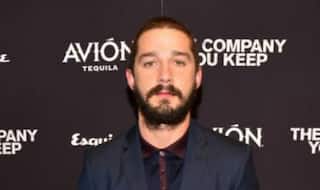 Shia Labeouf gets cosy with a mystery woman
