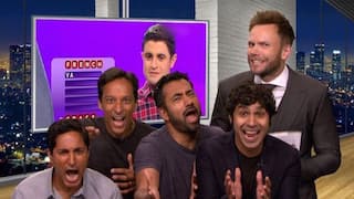 Kunal Nayyar, Danny Pudi, Maulik Pancholy, Kal Penn Prank Joel McHale on ‘The Soup’