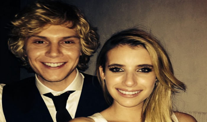 Evan Peters, Emma Roberts are going great