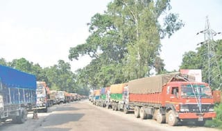 Nepal gets respite as cargo trucks enter from India