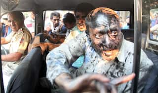 Hindu Sena smears ink on J&K MLA Engineer Rashid