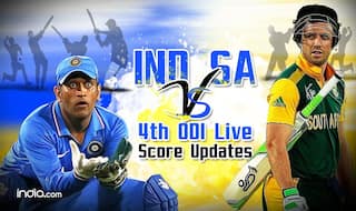 IND bt SA by 35 runs | Live Cricket Score Updates India vs South Africa 4th ODI 2015: SA SA 264/9 in 50 overs (Target 300)