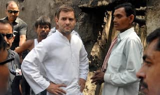 Ballabgarh: Rahul Gandhi meets victims of caste violence