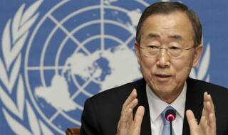 United Nations chief Ban Ki-moon asks Iran to help peace in Syria