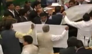 J&K Assembly: Ruckus over beef ban continues (Watch video)