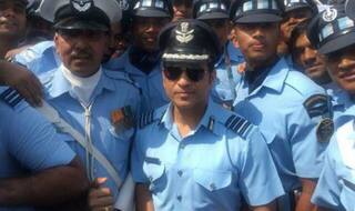 Sachin Tendulkar shares IAF day celebration videos