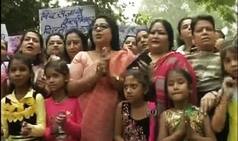 Congress stoops to new low: Deploys children to protest in Delhi