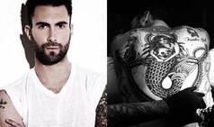 Maroon 5 singer Adam Levine unveils new tattoo!