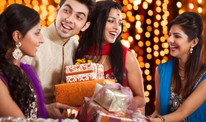 Exchange of Gifts on Diwali (India)
