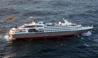 Britain rescues 347 from French cruise ship fire