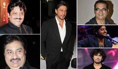 Which playback singer's voice best suits Shah Rukh Khan?