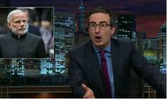 John Oliver takes a dig at Narendra Modi's joke during his visit to UK (Video)