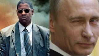 Denzel Washington, not Vladimir Putin wants to send terrorists to God!