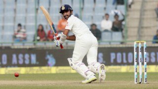 Ajinkya Rahane scores first ton at home, India go past 300