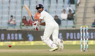 Ajinkya Rahane scores first ton at home, India go past 300