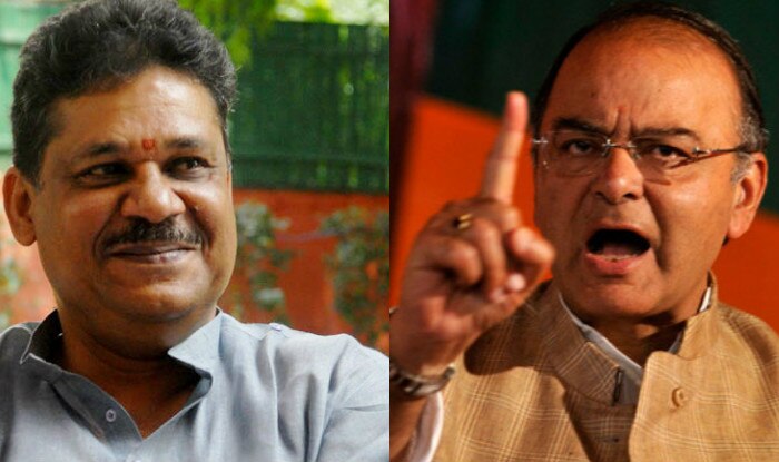 Image result for arun jaitley vs kirti azad