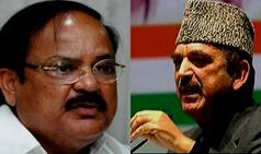 Venkaiah Naidu slams Congress for disrupting Parliament, Ghulam Nabi Azad reiterates