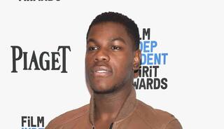 John Boyega attends 'Star Wars' screening