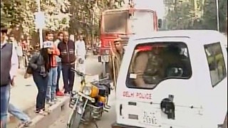 Ram Janmabhoomi row: NSUI students protest against Subramanian Swamy outside Delhi University