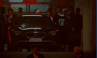 PM Narendra Modi meets Parkash Singh Badal in hospital, enquires about his health