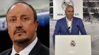 Spanish La Liga: Zinedine Zidane replaces Rafael Benitez as Real Madrid's new manager