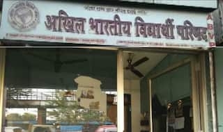 ABVP protests over Kanhaiya Kumar's remarks on 1984 anti-Sikh riots