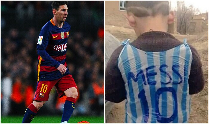 old messi jersey