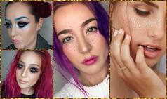 After glitter beards & sparkly armpits, glitter freckles are the next big beauty trend!