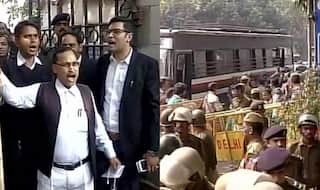 Scuffle breaks out between lawyers outside Patiala Court ahead of Kanhaiya Kumar hearing