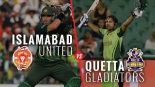 Islamabad United vs Quetta Gladiators, Free Live Cricket Streaming of Pakistan Super League (PSL) T20 2016 IU vs QG on PTV Sports