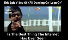 Kamaal R Khan dancing to ‘Lean On’ will give you cancer! Watch Video