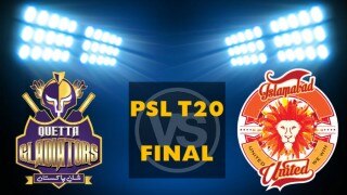 Pakistan Super League Final Quetta Gladiators vs Islamabad United: Free cricket live streaming & live score of PSL T20 final