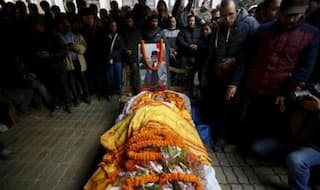 Funeral procession of Sushil Koirala begins in Kathmandu