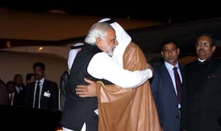 Narendra Modi breaks protocol, receives Crown Prince of Abu Dhabi at Palam airport