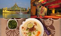 Authentic taste of Myanmarese supper, culture