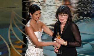 Oscar Awards 2016: Priyanka Chopra gives award to editor Margaret Sixel for 'Mad Max: Fury Road'