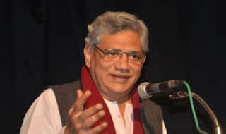 Hindu Sena activists arrested for manhandling Sitaram Yechury at press conference