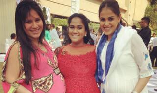 Check out the adorable pictures of soon-to-be-mothers Arpita Khan Sharma, Genelia Deshmukh & Kanchi Kaul