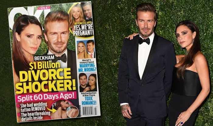 David Beckham And Victoria Beckham Are Heading For Divorce India Com