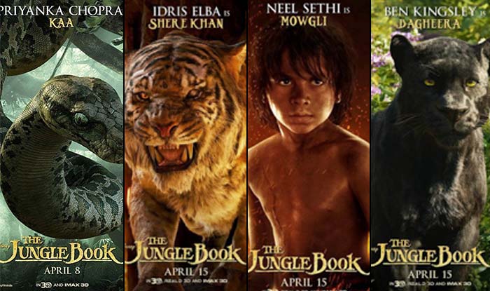 The Jungle Book New Poster Priyanka Chopra Nana Patekar And Irrfan