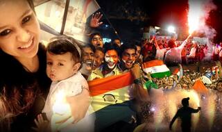MS Dhoni daughter Ziva can't sleep! Wife Sakshi Dhoni concerned over loud celebrations post India vs Pakistan World T20 2016 match!