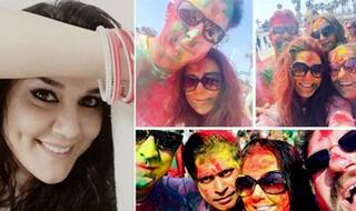 Preity Zinta's first Holi post marriage with Gene Goodenough! Don't miss newly wed flaunting her Chooda (See pictures)