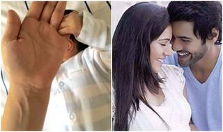 Cuteness! Kanchi Kaul shares picture of newborn son & daddy Shabbir Ahluwalia!