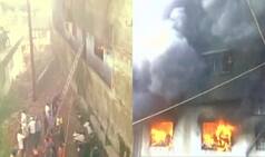 Bhiwandi: Fire tenders rescue people from garment factory near Mumbai (Video)