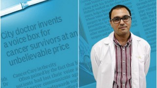 Meet Dr. Rao who invented device to give cancer patients their voice again at an unbelievable price!