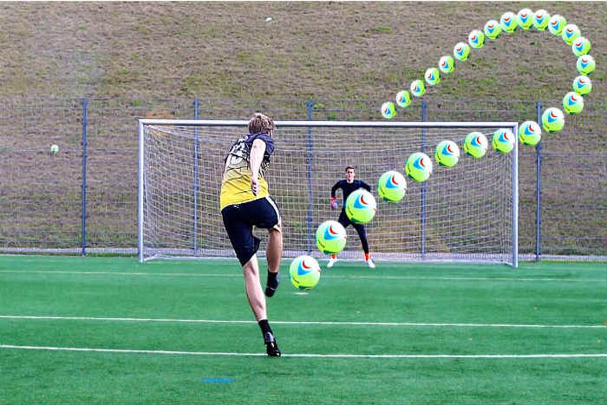 Insane Helium filled football challenge free kicks & saves video ...