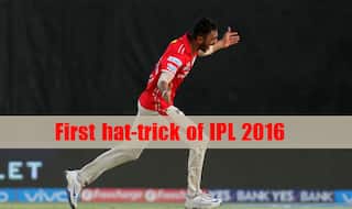 Axar Patel takes first hat-trick of IPL 2016, watch video