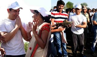 Must watch: Aamir Khan visits Amravati for drought relief; contributes to water conservation project