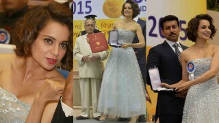 Did Kangana Ranaut breach dress protocol while appearing before Indian President?